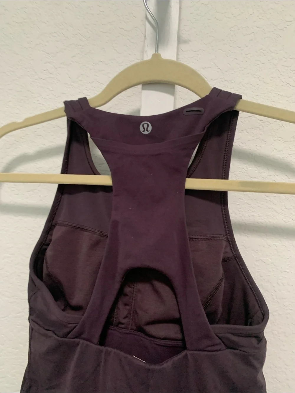 Lululemon Final Lap Dark Purple Racerback Tank Top